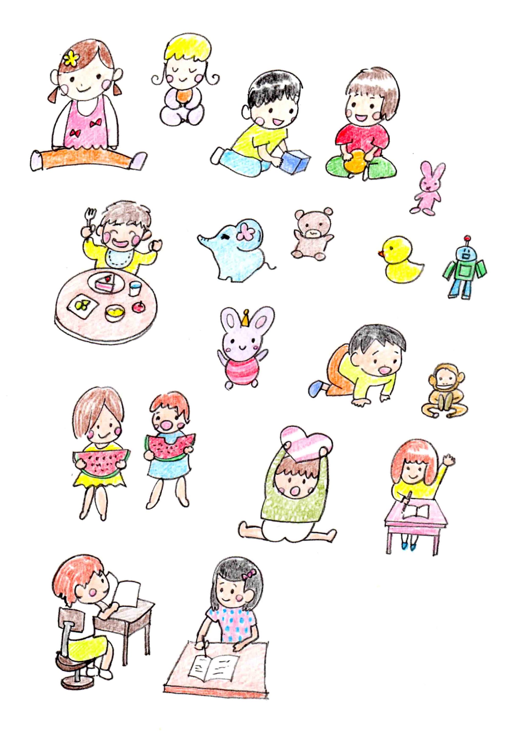 子どもの挿絵